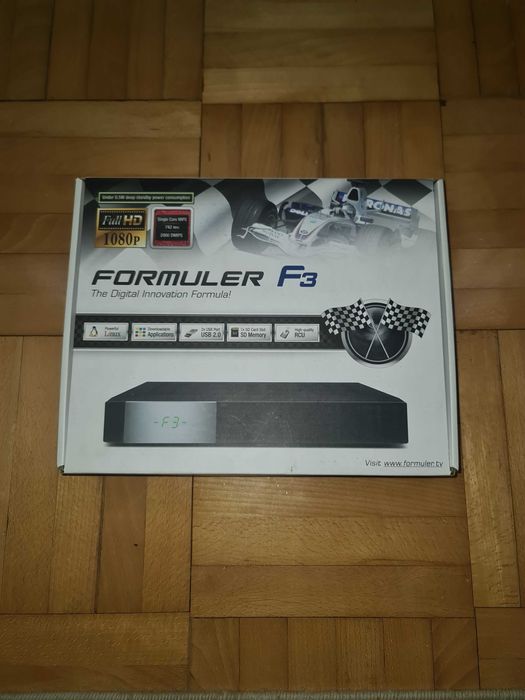Tuner dekoder Linux Formuler F3