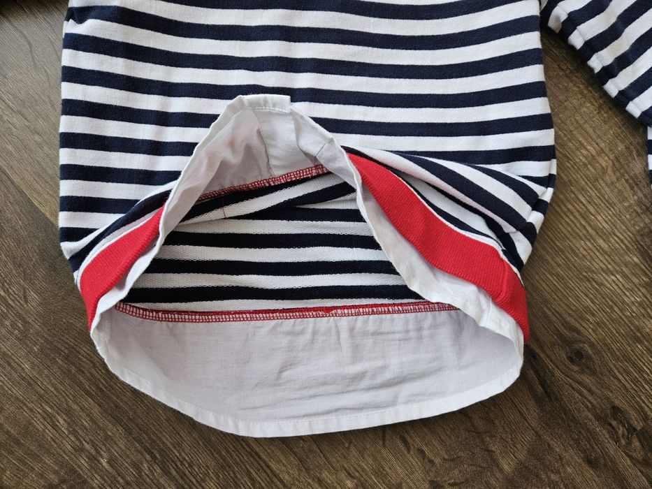 Bluza chłopięca z imitacją koszuli 122