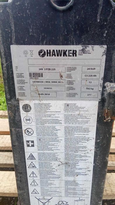 Bateria do wózka HAWKER