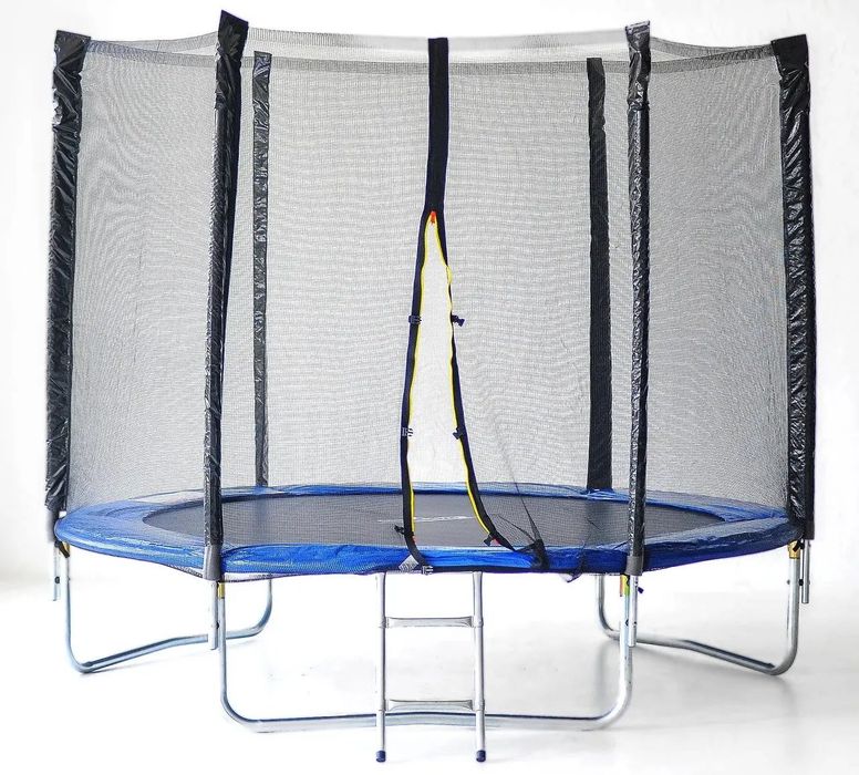 Батут вуличний круглий із захисною сіткою SKY JUMP d 312 см до 150 кг