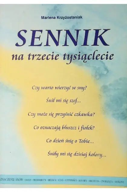 Sennik na trzecie tysiąclecie. Astrum Media