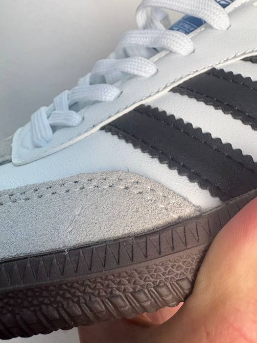 Уцінка! Adidas Samba vegan low white/Адидас самба