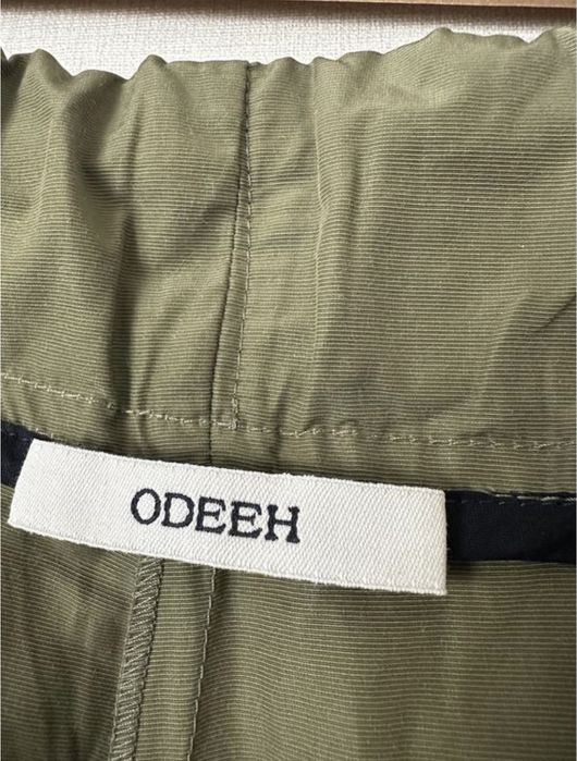 Зелені штані спортивні кежуал карго люкс odeeh