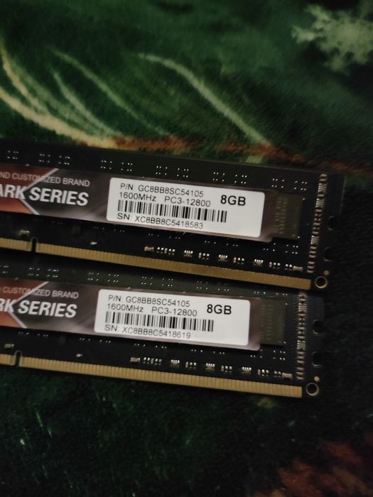 RAM DDR3 8x2 16Gb 1600Mhz