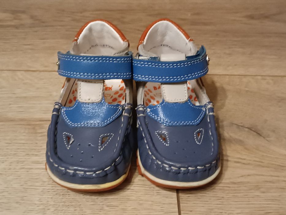 Buty pòłsandaly Bartek r.21 chłopięce eleganckie