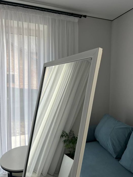 Дзеркало в повний зріст. Напольное/настенное зеркало чёрное, белое