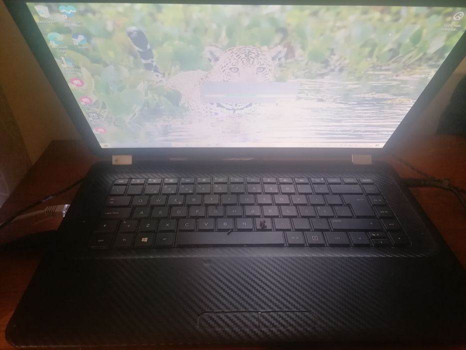 Portátil hp sem bateria ligado apenas na corrente