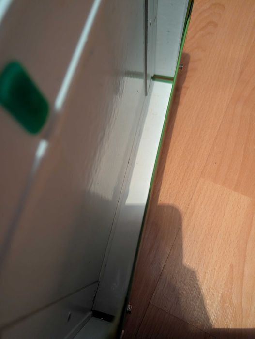 Teczka z rączką / Kuferek A4 zielona z kotkiem