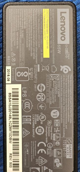 Fonte de alimentação para Lenovo Thinkcenter  65W
