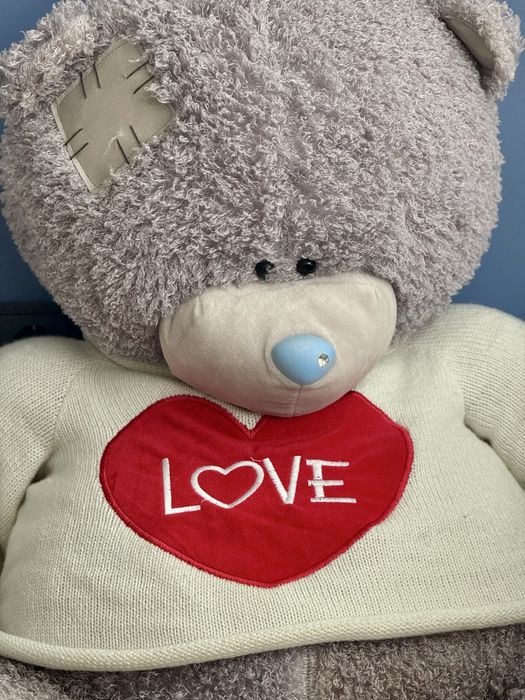 Великий ведмедик Teddy me to you. Мишка теди 1 метр
