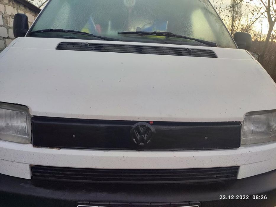 Volkswagen T4 Зимова решітка морда пряма верхня матова