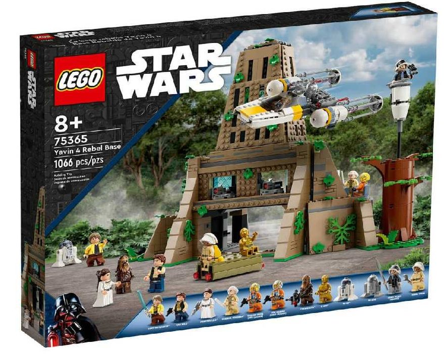 Новий Lego 75365 Star Wars Yavin 4 Rebel Base База Явін 4 зоряні війни