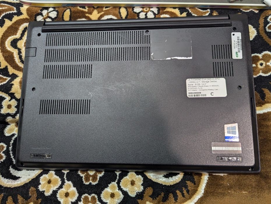 Ноутбук Lenovo ThinkPad E14 Gen 2 14" FHD AMD Ryzen 3 4300U 8GB 128GB