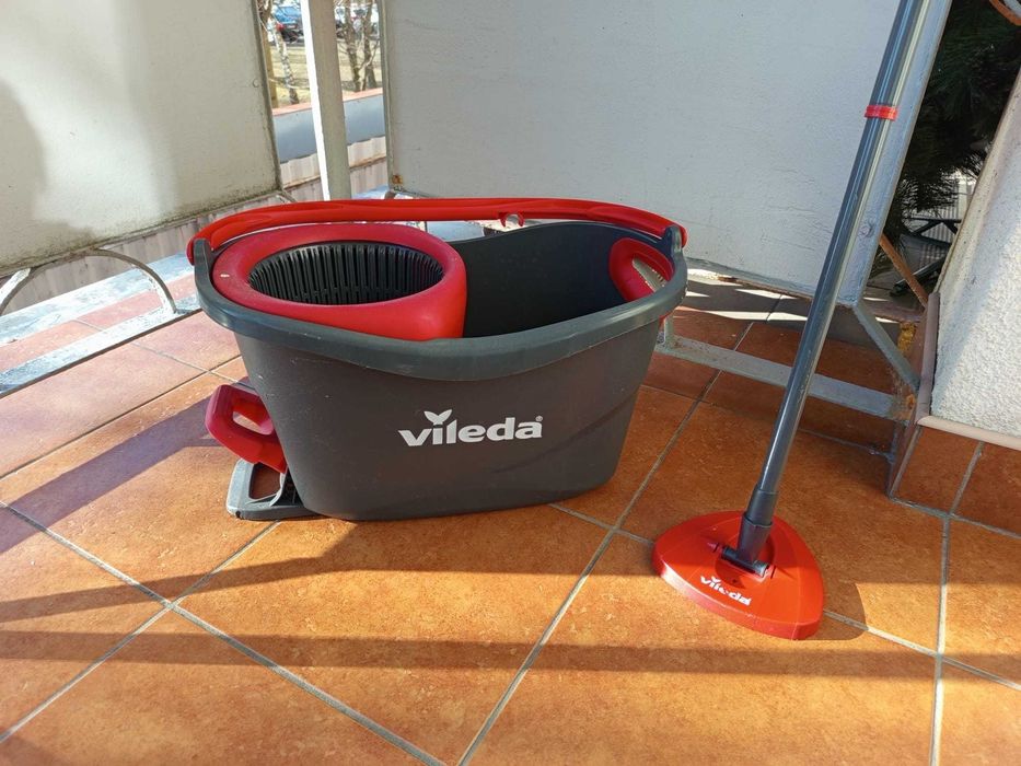 Mop Vileda Turbo 3 w 1 używany 5 razy jak nowy