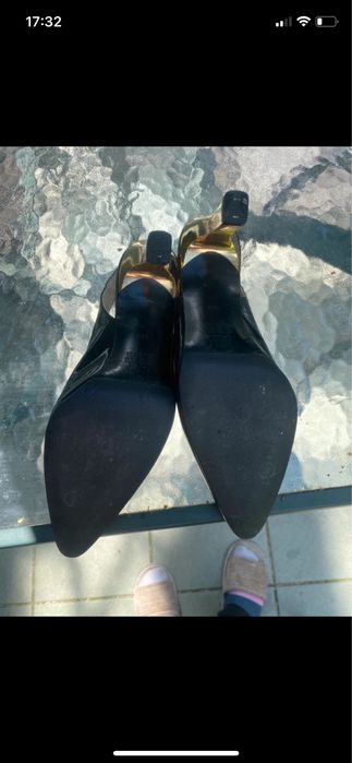 Piękne szpilki ze skóry