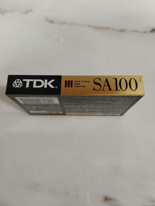 TDK SA 100 Cassete Nova selada 1991