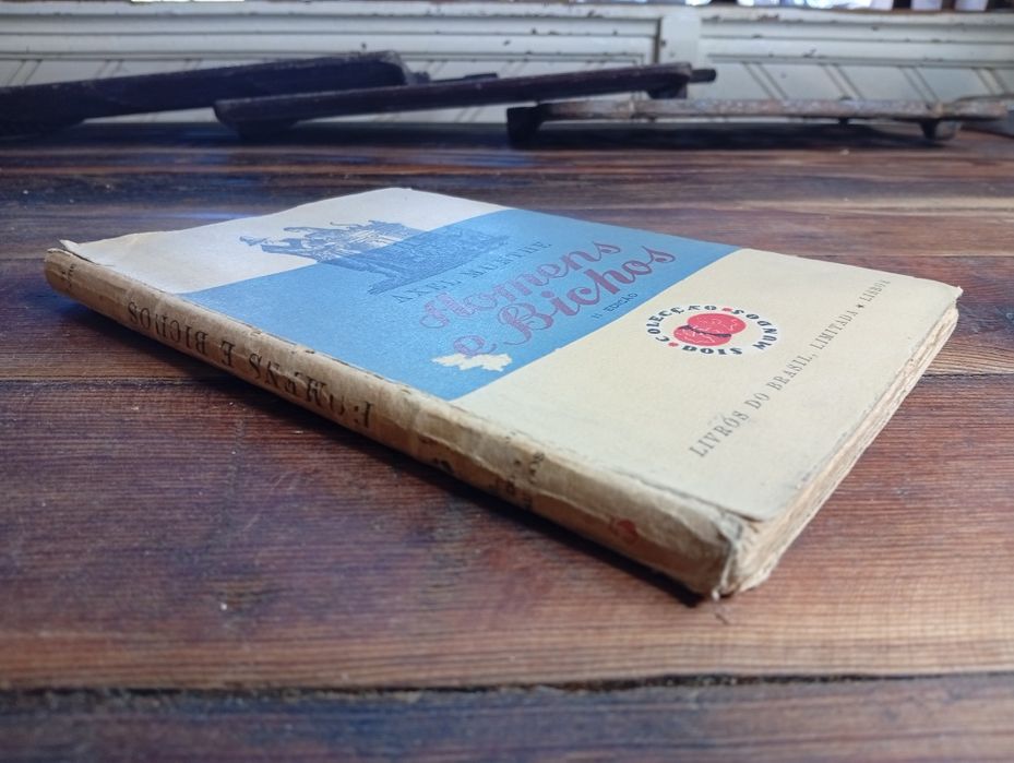 Livro antigo “Homens e Bichos” – Axel Munthe (II Edição)