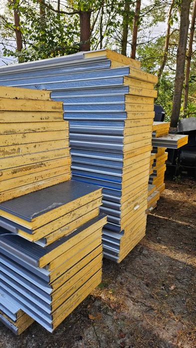 Płyta warstwowa 60mm, obornicka ścienna bramy segmentowe NOWA import