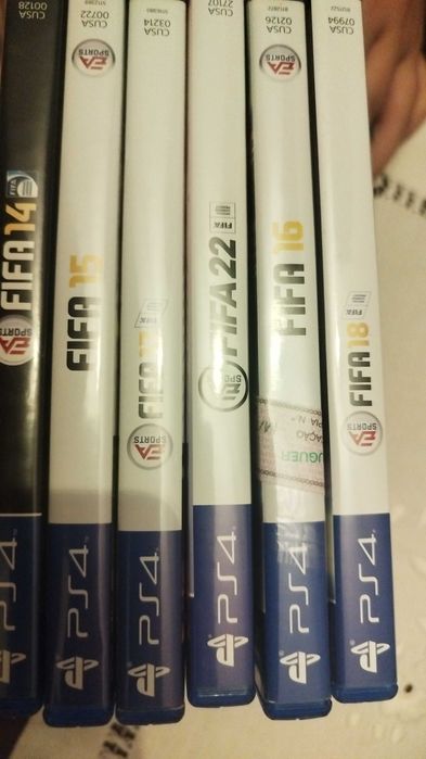 Jogos ps4 FIFA  x 6