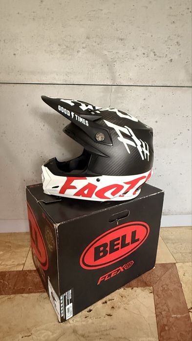 Kask Bell moto 9 flex full carbon M cross enduro