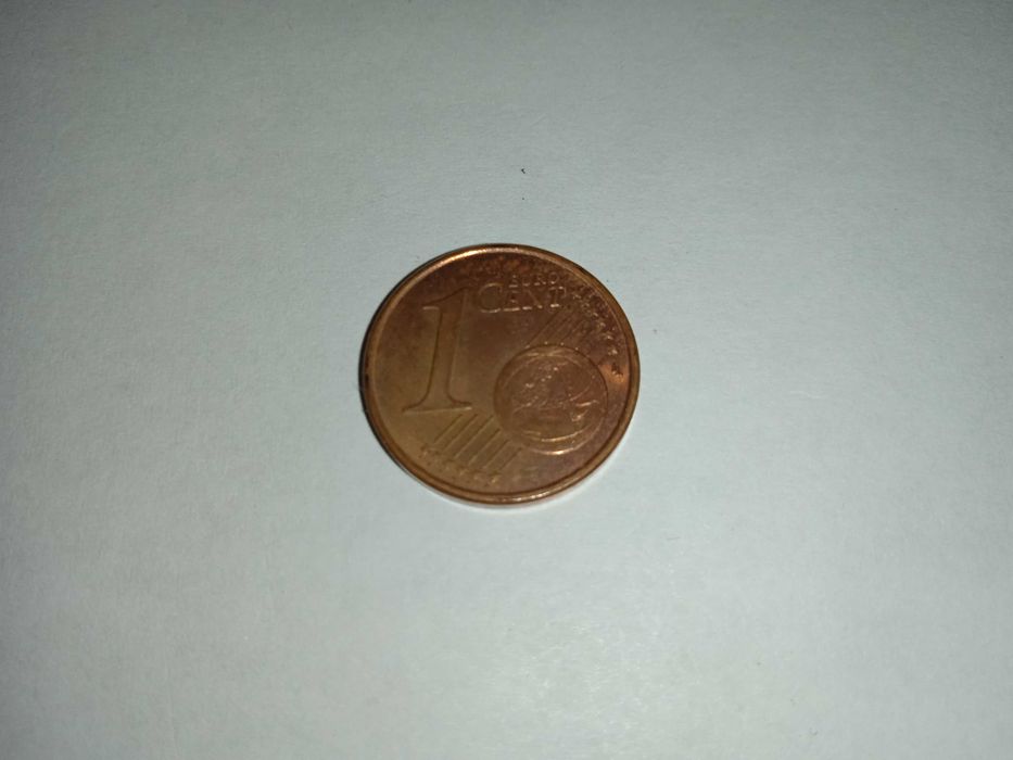 Moeda de 1 Cêntimo Andorra 2017