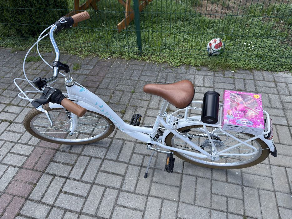 Rower ROMET Panda 1 biało-niebieski + gratisy