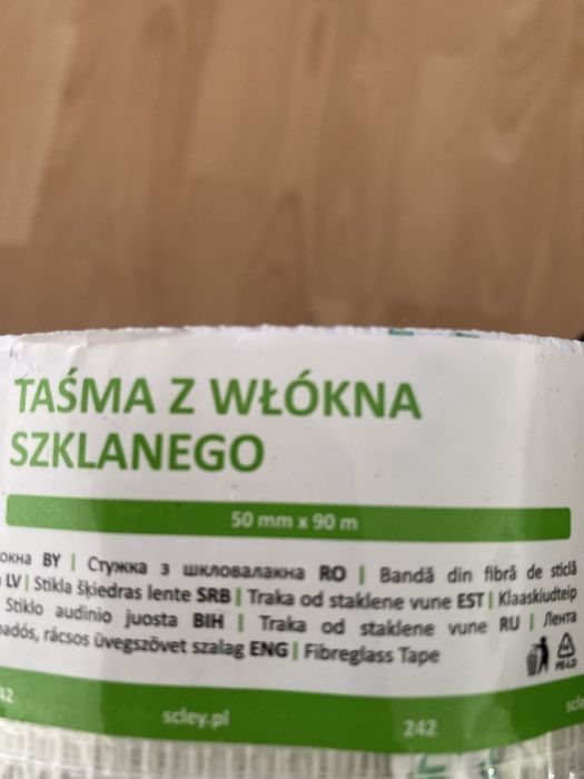 Taśma z włókna szklanego+gratis