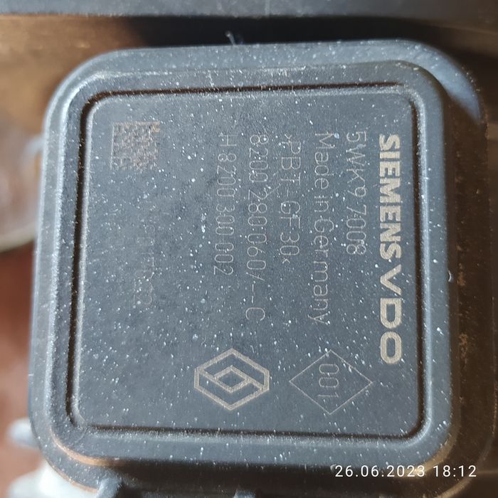 Расходомер воздуха