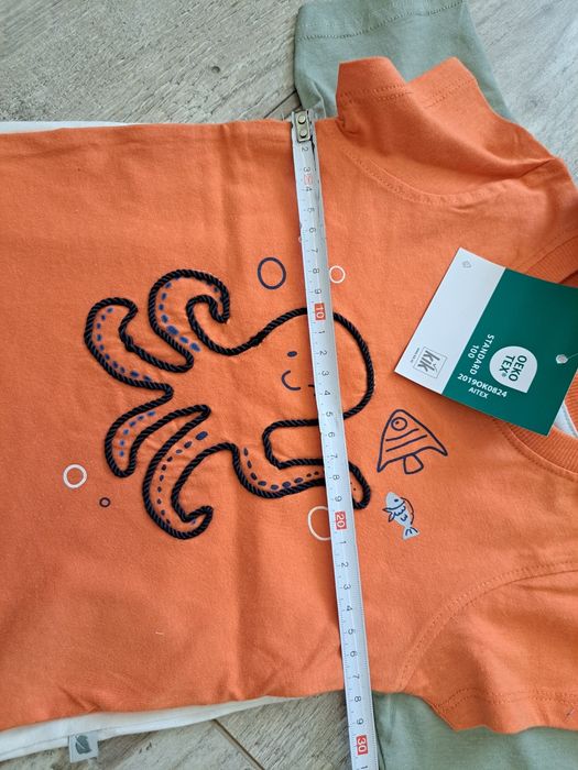 T-shirt/ koszulki chłopięce/ niemowlęce - 2 szt. - rozm 80