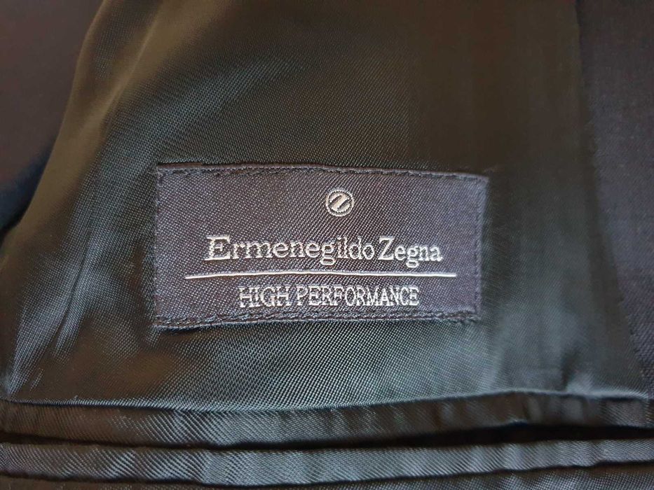 Garnitur Ermenegildo Zegna SU MISURA | HIGH PERFORMANCE | czarny