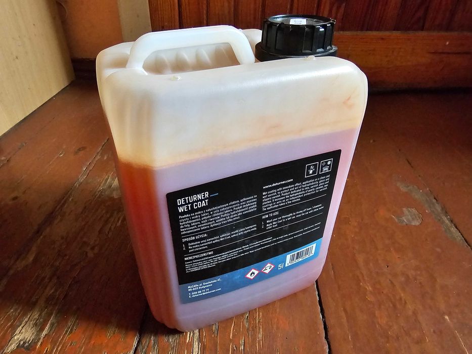 Deturner Wet Coat nowy 5L Powłoka hydrofobowa Hydrowosk