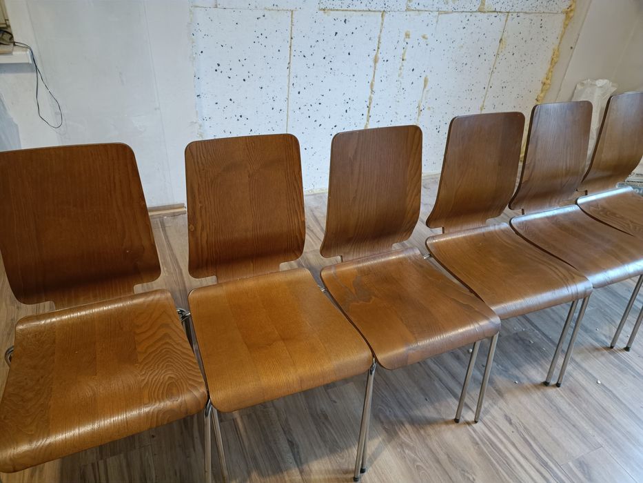 Krzesła Gilbert IKEA 6 sztuk używane
