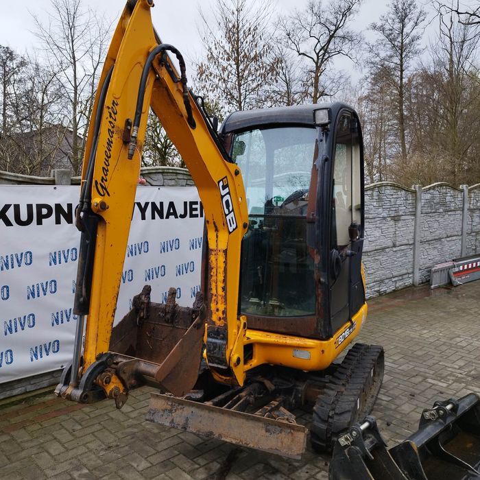 JCB 8018 CTS 2015r 3 łyżki Cat komatsu new holland