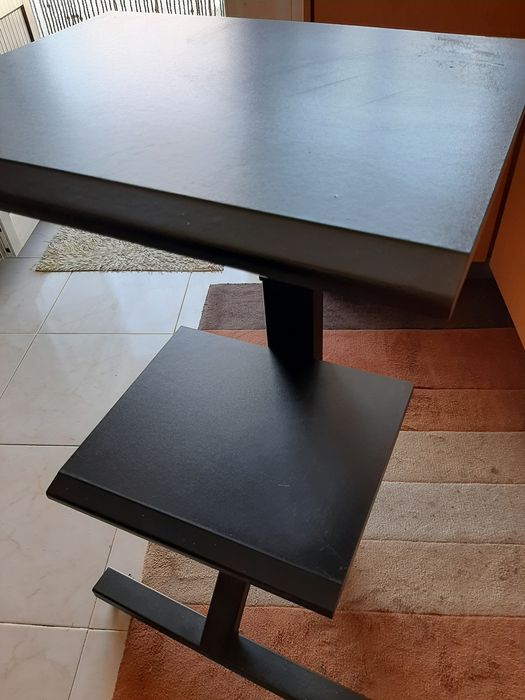 Movel tv / hi fi / tv /computador com rodas ajustavel sobe/ desce pra