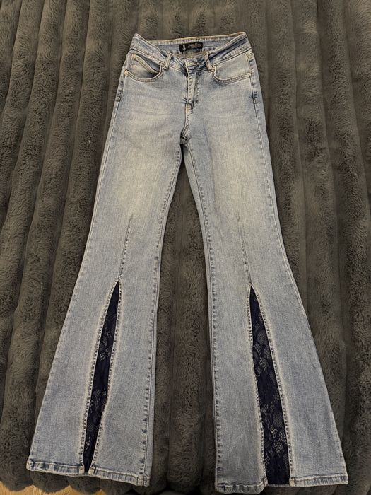 Джинси з розрізами, 27 розмір