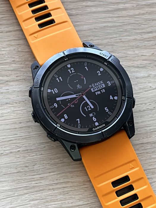 Garmin Fenix 7x Pro Sapphire Solar Titanium Carbon Grey DLC 51mm