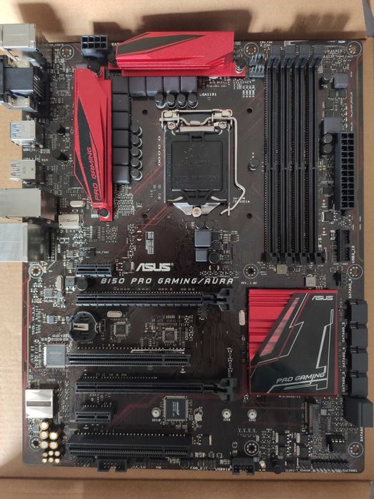 Motherboard ASUS B150 Pro Gaming/Aura - ATX- Como nova