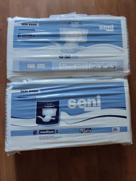 Підгузки  для дорослих Seni розмір М ті giggles