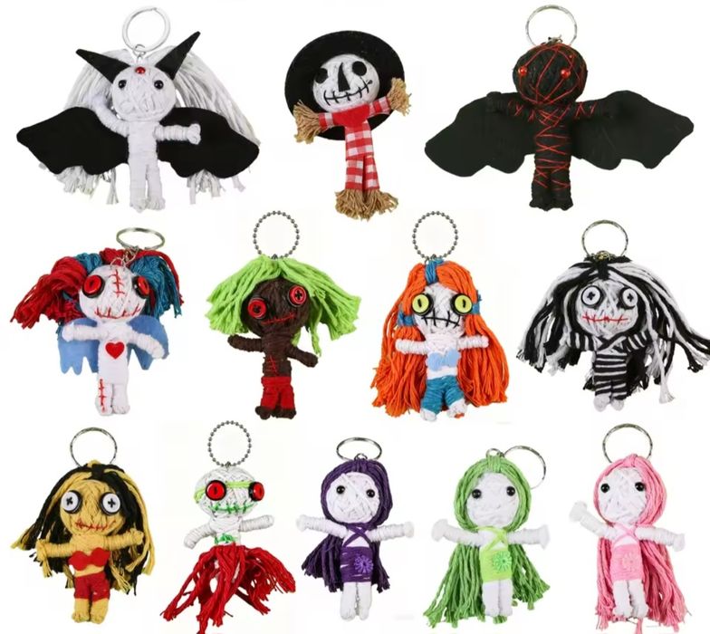 мягкие игрушки брелки кукла вуду voodoo doll Хэллоуин Halloween
