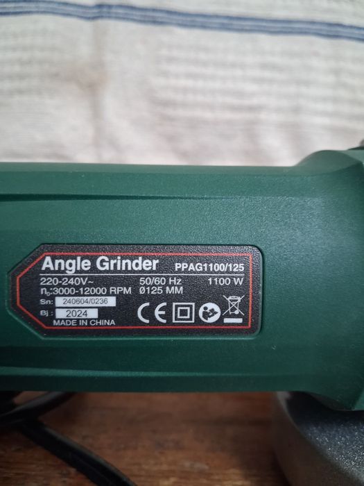 Rebarbadora Angle Grinder - 6 velocidades