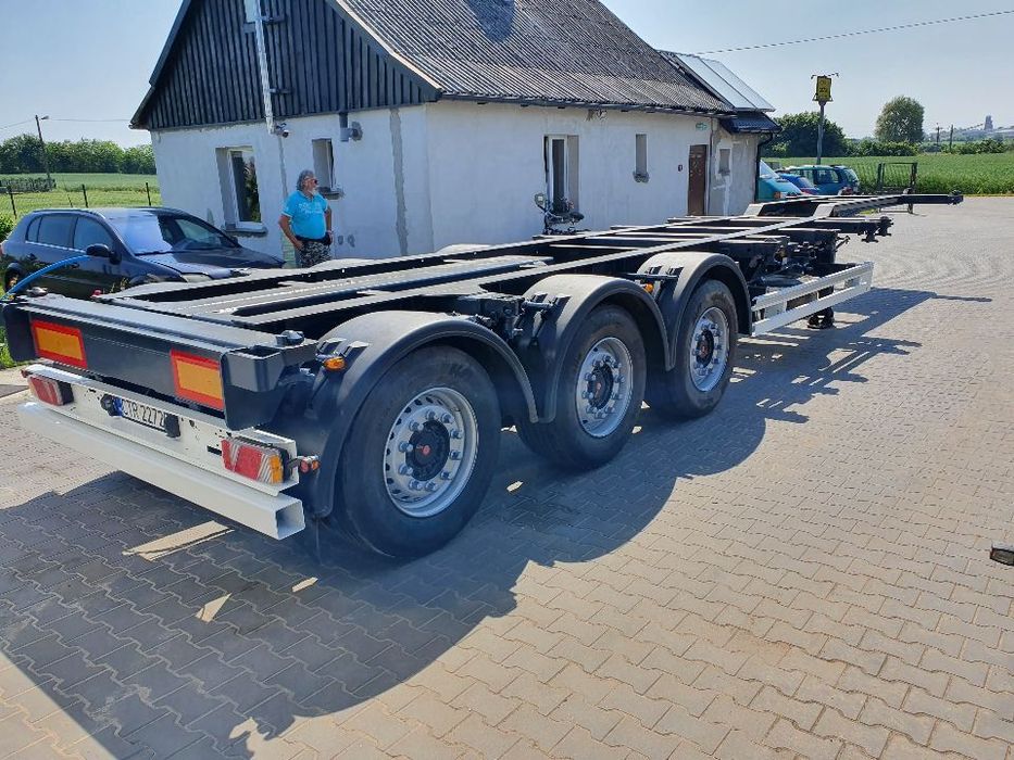 Kögel S24-2  KOEGEL, 20/30/40, WYNAJEM lub SPRZEDAŻ, podnoszona oś, podkontenerowa