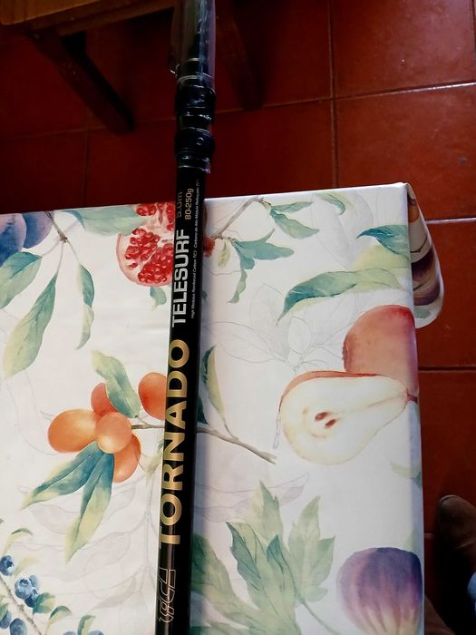 Cana de pesca Tica Tornado Telesurf com carreto