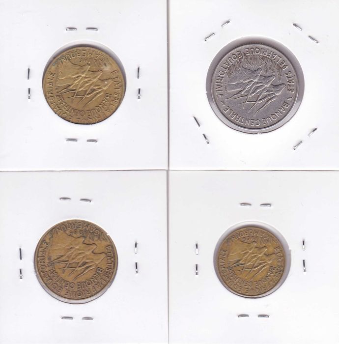 16 moedas África Equatorial 1958...1972