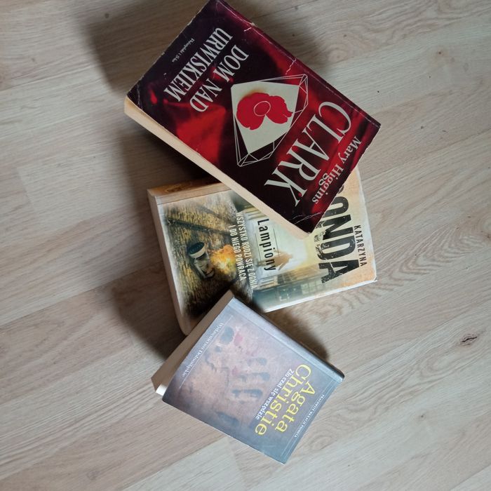 Agata Christie, Mary Higgings Clark, Katarzyna Bonda - 3 książki