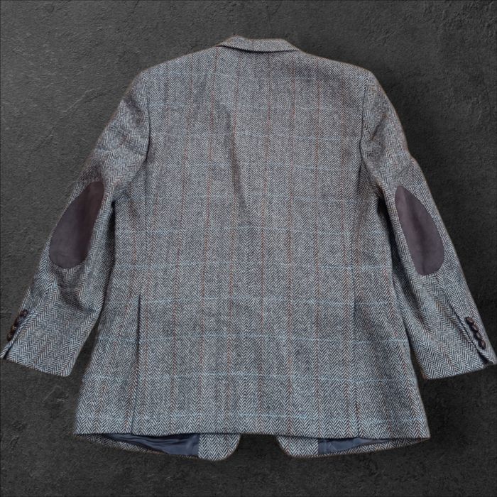 Marynarka Harris Tweed Wełniana Premium McNeal Męska L/XL