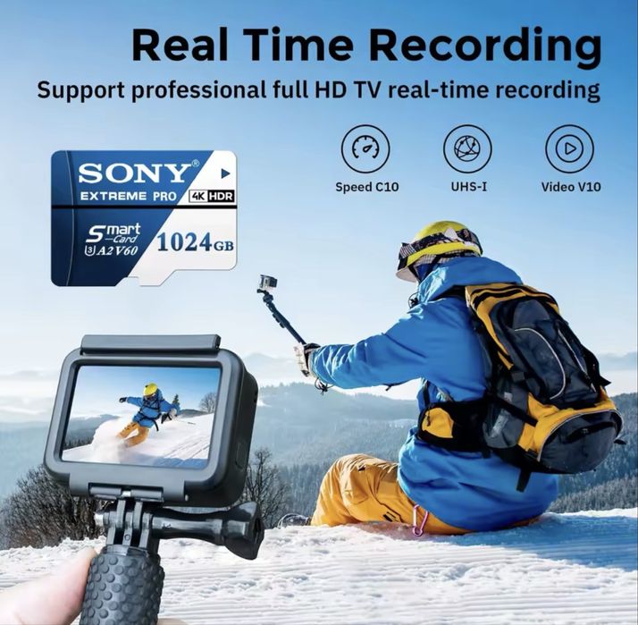 Карти пам'яті Sony Extreme Pro 1TB 256GB Нові