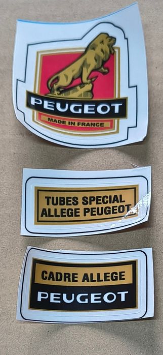 Autocolantes bicicleta Peugeot / kit completo