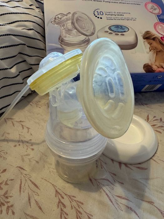 Tiraleite elétrico Chicco NaturallyMe – funcional + caixa