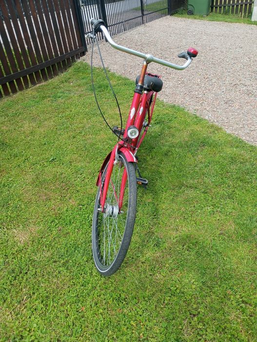 Rower miejski retro holenderka
