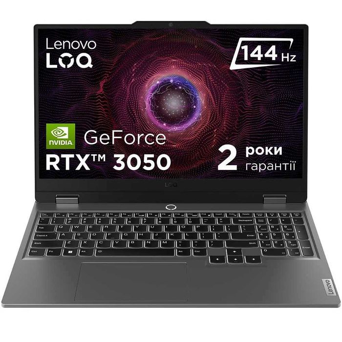 Ноутбук LENOVO LOQ 15ARP9 Luna Gray